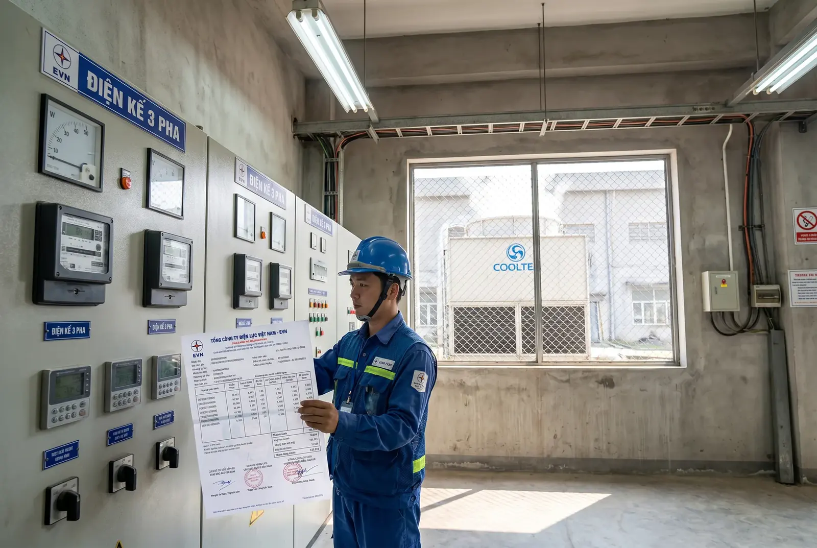 Vietnam industrial electricity price increase cooling system energy savings EVN